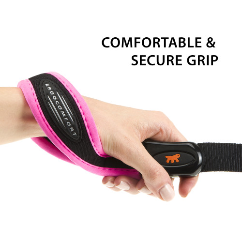 Ергономічний повідець для собак Ferplast Ergofluo G15/120 Fuchsia