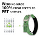 Нашийник для собак із переробленого матеріалу Ferplast Greener Soft C15/35 Green