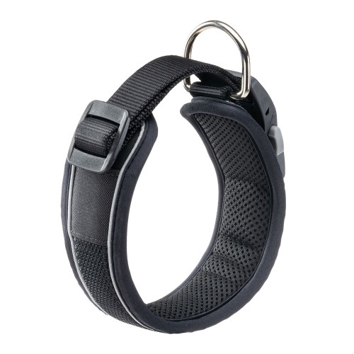 Нашийник для собак з відбиваючими елементами Ferplast Genius C25/55 Black