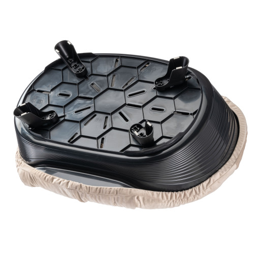 Піднесена лежанка для собак та кішок Ferplast Sofa' Throne 6 Black