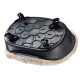 Піднесена лежанка для собак та кішок Ferplast Sofa' Throne 6 Black