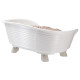 Піднята лежанка для собак та кішок Ferplast Throne 4 White
