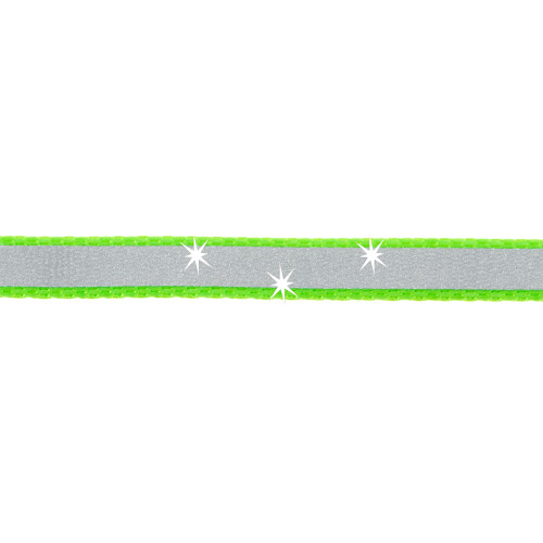 Повідець Ferplast Flippy One Reflex Tape S Green, для собак, світловідбивний, висувний 