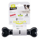 Жувальна іграшка для собак, кістка, наповнюється шматочками Ferplast Smile Bone M Black