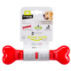 Жувальна іграшка для собак, кістка, наповнюється шматочками Ferplast Smile Bone L Red