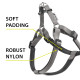 Нейлонова шлейка для собак Ferplast Daytona P M Grey