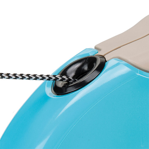 Повідець-рулетка Ferplast Amigo Cord L Light Blue для собак із шнуром