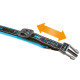Ошейник для собак на подкладке Ferplast Sport Dog C25/55 Blue