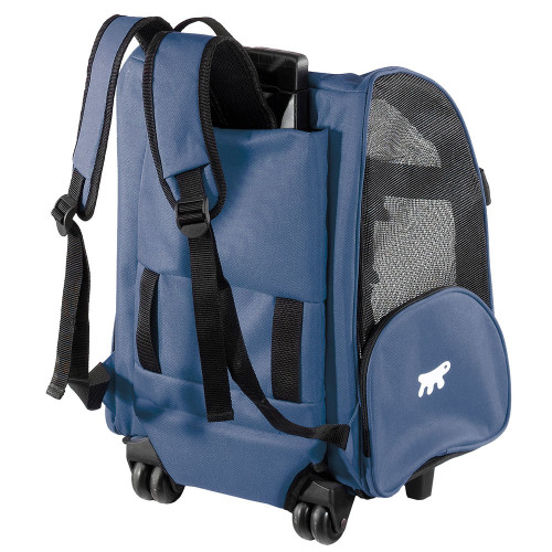 Візок для перевезення дрібних кішок та собак Ferplast Trolley Blue