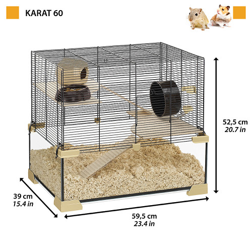 Клітка Ferplast Cage Karat 60 для маленьких гризунів 