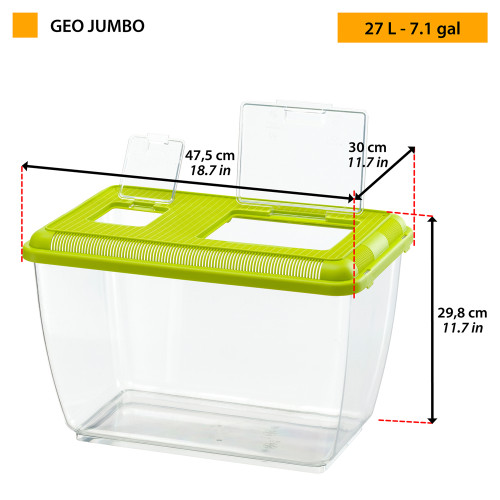 Контейнер Ferplast Geo Jumbo  для перенесення для рептилій і комах