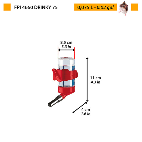 Поїлка для дрібних тварин Ferplast FPI 4660 Drinky 75