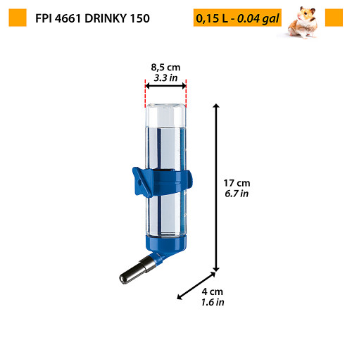 Поїлка для дрібних тварин Ferplast FPI 4661 Drinky 150