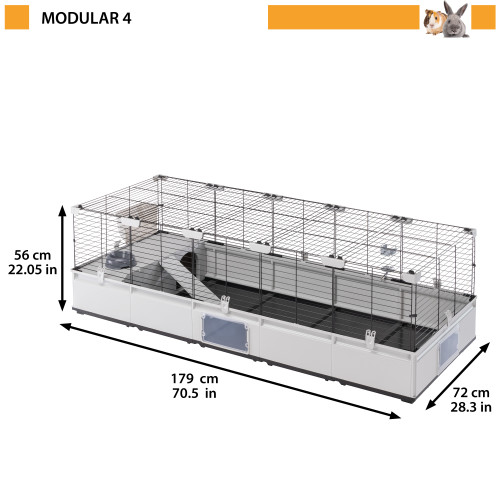 Клітка Ferplast Modular 4 для кроликів та морських свинок 